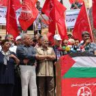 مسيرة ووقفة في تشريعي غزة مع الاسيرة النائب خالدة جرار