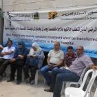 اعتصام تضامني مع الأسرى المرضى والمعزولين والمضربين في الخليل