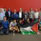 مصـــارعو الخليل يحصلون على ثلاث ميداليات في بطولة الأندية الأوروبية في باريس