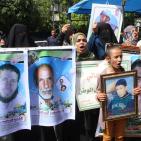 اعتصام أهالي شهداء غزة امام مجلس الوزراء للمطالبة بحقوقهم