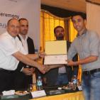 حفل تكريم الفائزين بجائزة بيت الصحافة السنوية لحرية الاعلام بغزة