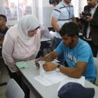 الحمد لله يتفقد قاعات طلاب الثانوية العامة في رام الله