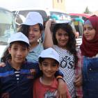 قافلة الشهيد ياسر عرفات السياحية لأطفال الشهداء والأسرى في نابلس