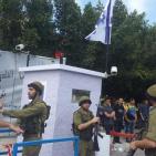 بالصور: حاجز اسرائيلي وسط مدينة غزة