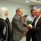 بلدية البيرة تكرم شركائها في مشروع تخضير البيرة