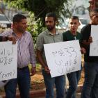 وقفة تضامنية مع الاسير خضر عدنان في رام الله