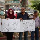 وقفة تضامنية مع الاسير خضر عدنان في رام الله