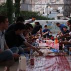 مجموعة يداً بيد للتغيير تُنظم إفطاراً جماعياً مع الطائفة المسيحية في نابلس