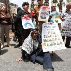 وقفة تضامنية وسط رام الله مع الأسير خضر عدنان