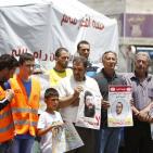 وقفة تضامنية وسط رام الله مع الأسير خضر عدنان