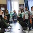 مؤسسة حوار للتنمية تُنظم زيارة لمجمع الشهداء الطبي العسكري في نابلس