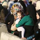 دخول المصلين الى القدس في الجمعة الثالثة من رمضان عبر حاجز قلنديا