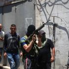 تشييع  جثمان الشهيد  محمد الكسبة “17 عاما” مخيم قلنديا شمال القدس.