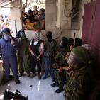 تشييع  جثمان الشهيد  محمد الكسبة “17 عاما” مخيم قلنديا شمال القدس.