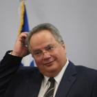 مؤتمر صحفي لوزير الخارجية د. رياض المالكي، مع وزير خارجية دولة اليونان نيكوس كوتزياس