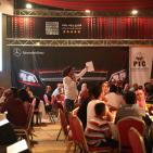 محمد اللحام في حرب ضرب في خيمة ليالي جراند بارك في رام لله