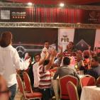 محمد اللحام في حرب ضرب في خيمة ليالي جراند بارك في رام لله