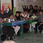 الأمسية الفنية التي نظمتها بلدية نابلس للمراكز التابعة لها في المدينة