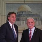 وزير خارجية هولندا بيرت كوندرز يلتقي الرئيس ابو مازن في رام الله