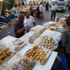 اجواء العيد في مدينة رام الله