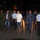 جولة تفقدية لمحافظ نابلس اللواء أكرم الرجوب في أسواق المدينة بمناسبة حلول عيد الفطر