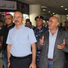 جولة تفقدية لمحافظ نابلس اللواء أكرم الرجوب في أسواق المدينة بمناسبة حلول عيد الفطر