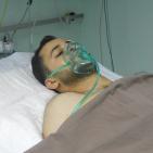 شهيد بيت أمر فلاح أبو مارية ونجله المصاب محمد