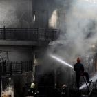 غضب الطبيعة يشعل النيران بالغابات اليونانية