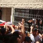 تششيع جثمان الشهيد  محمد عطا لافي 19 عام في مخيم قلنديا