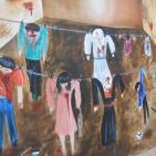 بالصور... معرض كنعان الأول للفن التشكيلي في الخليل