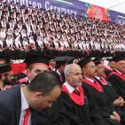 تحت رعاية الرئيس محمود عباس.. جامعة فلسطين بغزة تحتفل بتخريج 1300 طالب