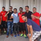 أهلي الخليل في غزة غزة مشاعر سعادة وحصة تدريبية