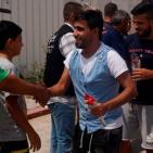 أهلي الخليل في غزة غزة مشاعر سعادة وحصة تدريبية