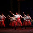 عرض لفرقة الفنون الشعبية الفلسطينية في مهرجان فلسطين الدولي