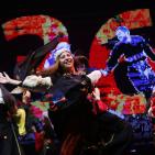 عرض لفرقة الفنون الشعبية الفلسطينية في مهرجان فلسطين الدولي