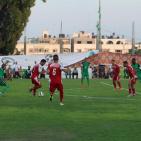 مباراة ذهاب كأس فلسطين بين 