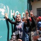 غزة: الجبهة الشعبية تنظم اعتصاماً حاشدا احتجاجاً على قرارات الأونروا الأخيرة