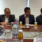 اجتماع صندوق الاستثمار مع المستثمرين في مقره في رام الله