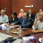 اجتماع صندوق الاستثمار مع المستثمرين في مقره في رام الله