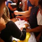 تشييع جثمان الشهيد أنس طه في بلدة قطنة