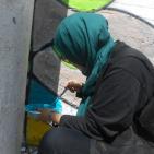 بالصور: المبادرات الشبابية ترسم جدارية 