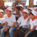 بالصور: افتتاح المخيمات الصيفية لأبناء الأسرى بغزة