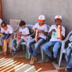 بالصور: افتتاح المخيمات الصيفية لأبناء الأسرى بغزة