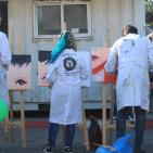 أطفال غزة يطلبون الحماية عبر تطيير عشرات الطائرات الورقية