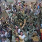 مهرجان حرب الالوان في رام الله