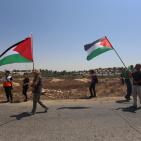 مواجهات في مسيرة النبي صالح الاسبوعية ضد مصادرة الاراضي