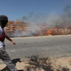 مواجهات في مسيرة النبي صالح الاسبوعية ضد مصادرة الاراضي