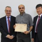 جامعة النجاح تُنظم حفلاً لاستلام أجهزة جديدة من الوكالة الكورية للتنمية