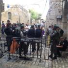 الاحتلال يفرض قيودا مشددة على دخول الاقصى