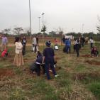 افتتاح حديقة اطفال فلسطين في مدينة تيرادنتيس البرازيلية